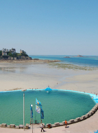 Plage de l'Écluse à Dinard