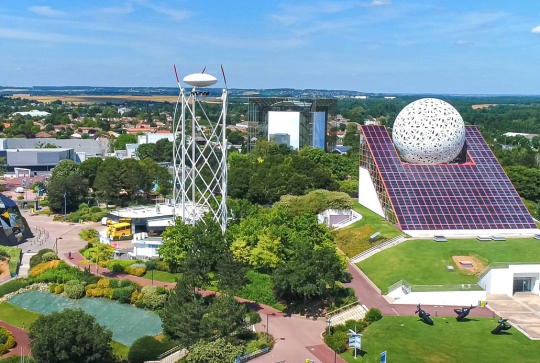 Futuroscope : vue sur le parc