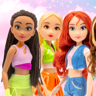 Gagnez des poupées et des livres Winx Club