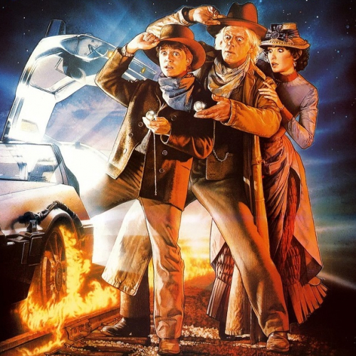 Retour vers le futur III : affiche