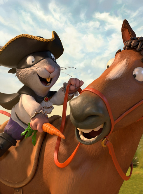 Le Rat scélérat : extrait cheval