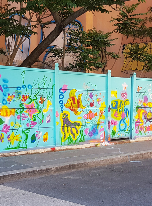 La fresque des enfants 2017