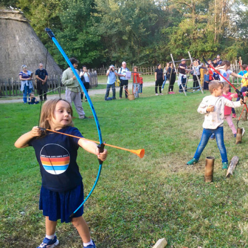 Halloween 2021 au Village Gaulois : tir à l'arc
