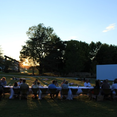 Chateau Lacoste cinéma plein air