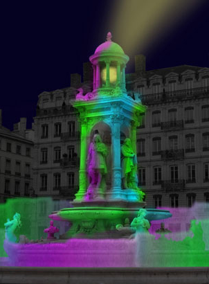 Fête des Lumières 2018 en Presqu'Ile