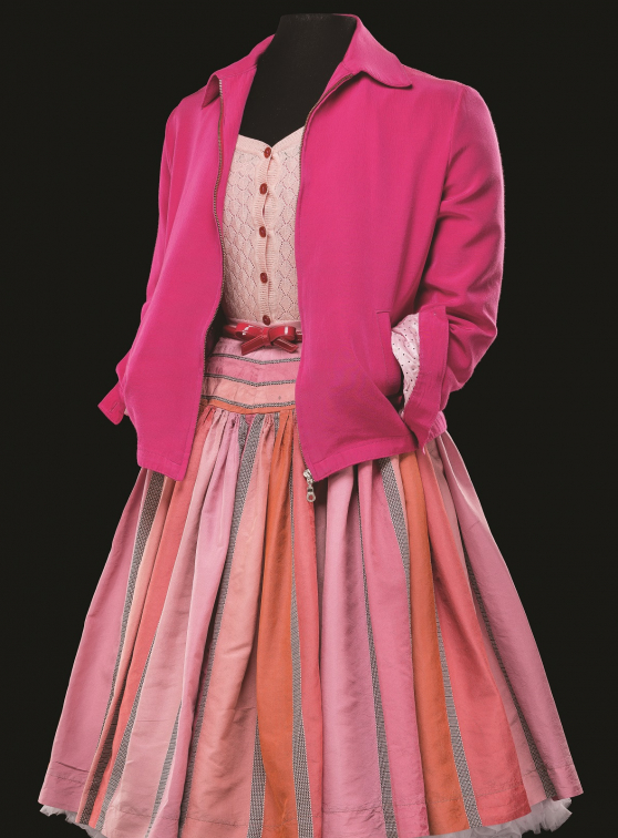 Expo Comédies musicales, les costumes font leur show ! - Costume Grease Frenchie