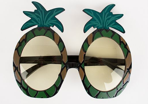 Lunettes ananas