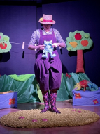 Le jardin des émotions : spectacle jeune public de la Compagnie Fée des rêves, émotions et caméléon multicolore