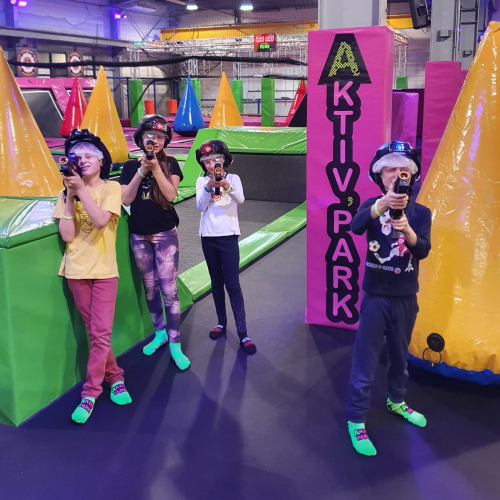 Aktiv'Park : laser game sur trampoline