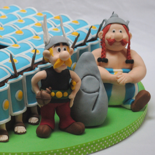 Gâteau Astérix et Obélix