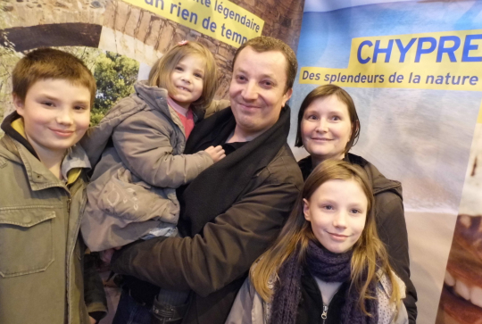 Photo famille Citizenkid - Salon mondial du Tourisme