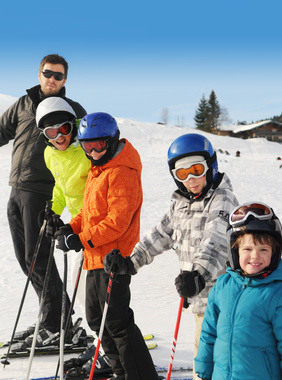 Une journée au ski sans les parents