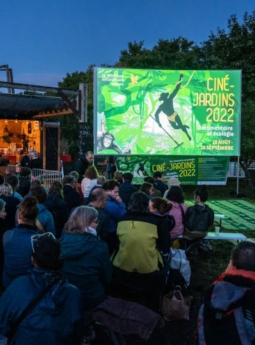 Ciné-Jardins : projection plein air