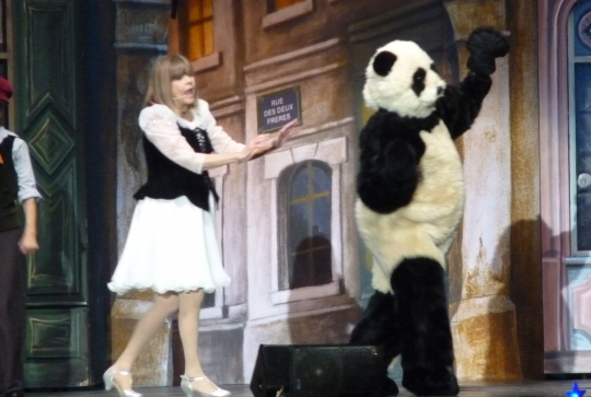 Pandi-Panda et Chantal Goya