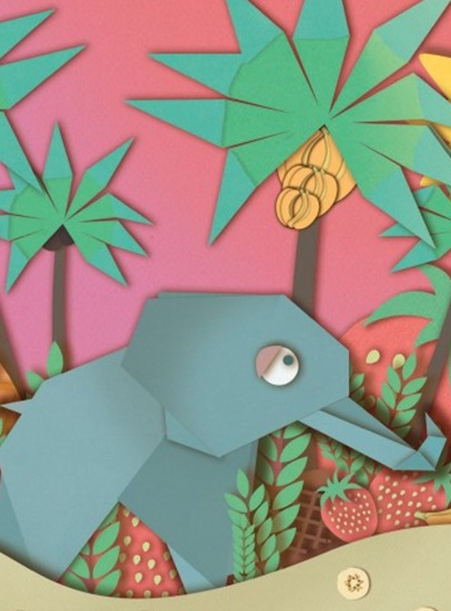 Galetta l'éléphantine de la jungle - Cie Les Mille Bras