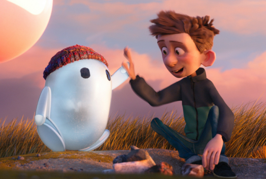 Ron Débloque : high five © 2021 20th Century Studios. ALL RIGHTS RESERVED