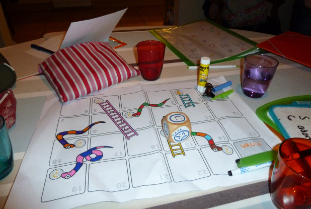 Tiny Tiny School : jeu de l'oie