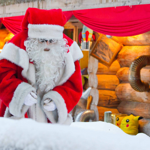 Le Père Noël habite aux Gets