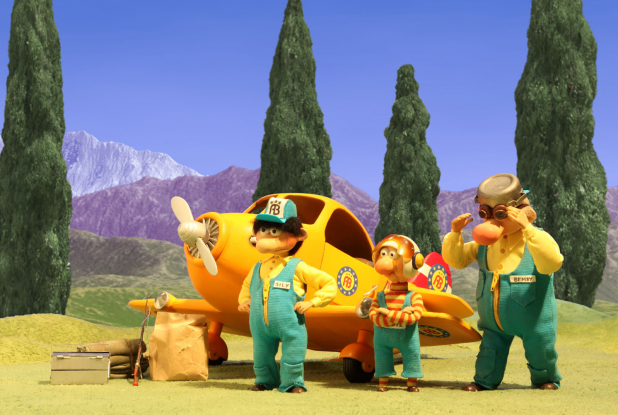 L'Equipe de secours en route pour l'aventure : avion