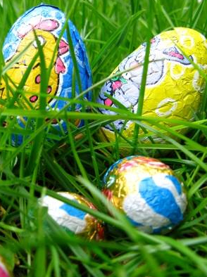 Chasse aux oeufs au Domaine d'O