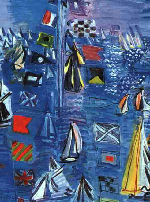 Les Régates - Raoul Dufy
