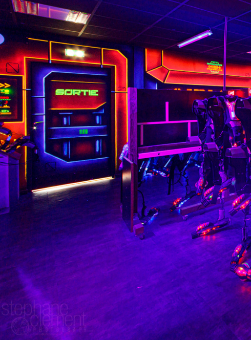 Breizh Arena Laser Game - salle d'équipement