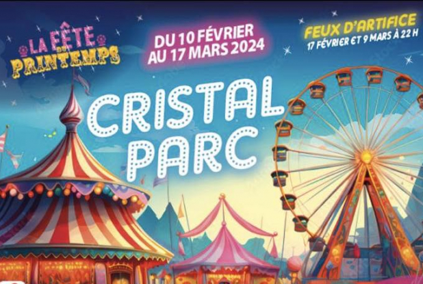 Fête foraine de printemps 2024 à Clermont-Ferrand affiche