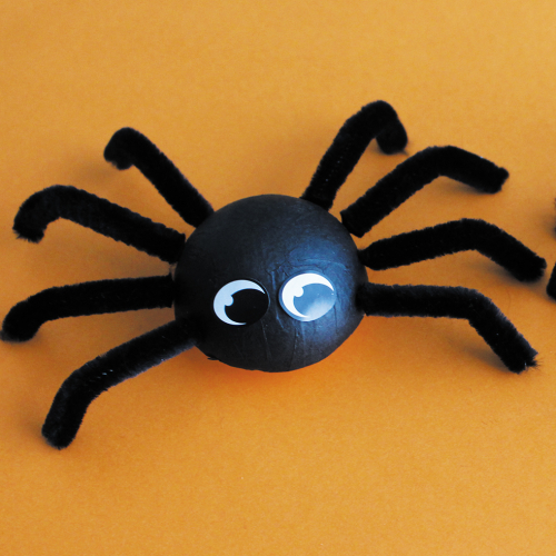 Bricolage araignées Box Halloween