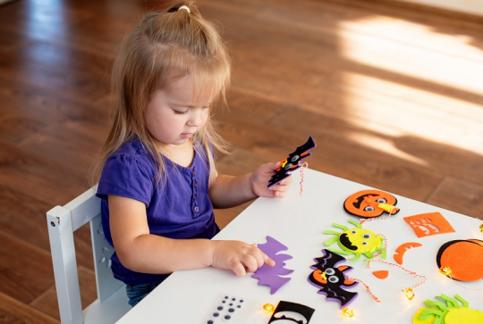 Chauve-souris diapo Halloween bricolage