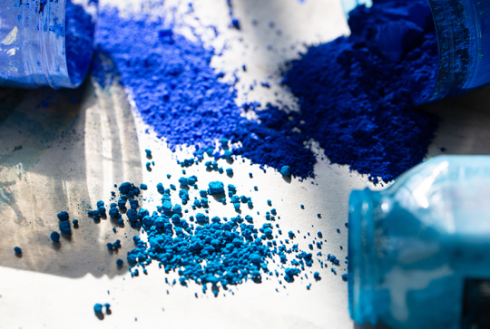 pots sel et peinture