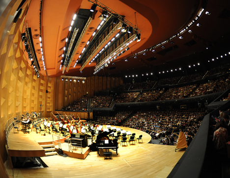 Intérieur de l'Auditorium