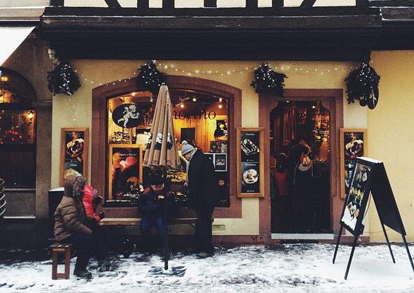 Amarino sous la neige