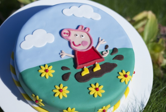 Gâteau d'anniversaire Peppa Pig