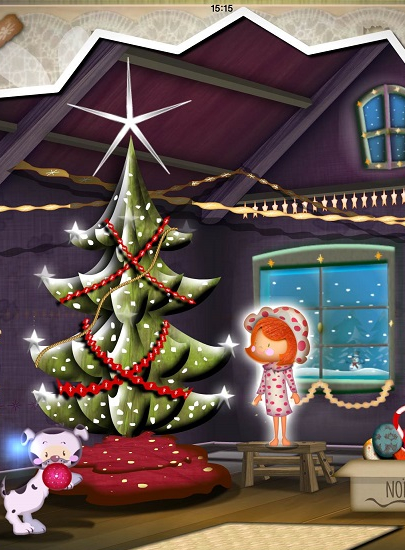 Rose Milany attend le Père Noël