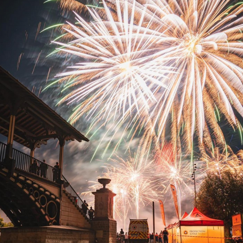 Fête nationale à Tourcoing : Feu d'artifice