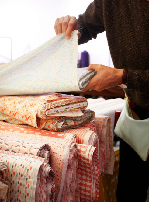 Le marché aux tissus Roubaix