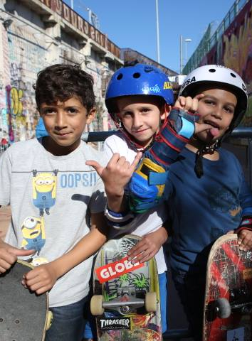 Street park birthday party