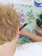 Atelier enfant à la bibliothèque de Nice