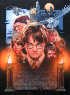 Expo Magnifier la Pop Culture - L'Art de Drew Struzan - Affiche Harry Potter 1
