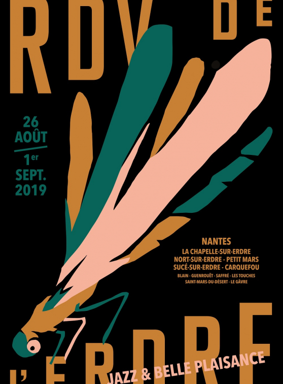 Les Rendez-vous de l'Erdre - Affiche 2019