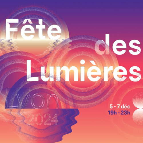 Affiche Fête des Lumières 2024