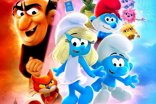 Les Schtroumpfs - Le film : affiche finale