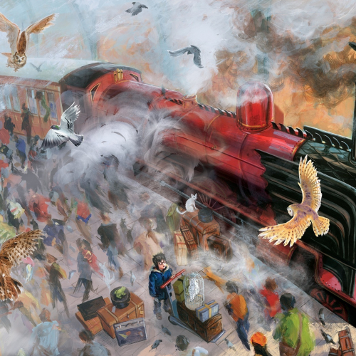 Harry Potter à l'école des sorciers : livre illustré par Jim Kay