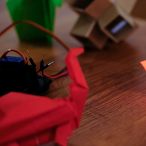 Ateliers enfants du Capitaine Futur à la Gaité Lyrique - Robogami