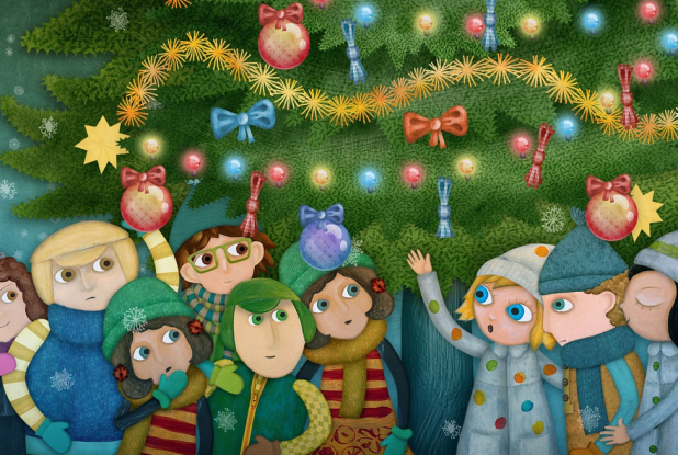 Mimi & Lisa - Les lumières de Noël : enfants