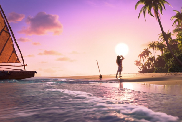 Vaiana 2 : coucher de soleil