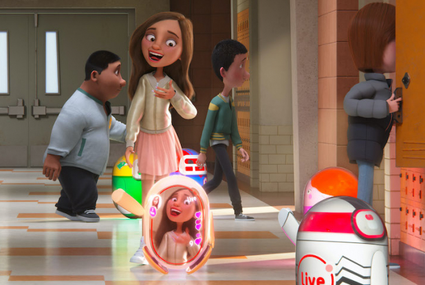 Ron Débloque : les couloirs de l'école © 2021 20th Century Studios. ALL RIGHTS RESERVED