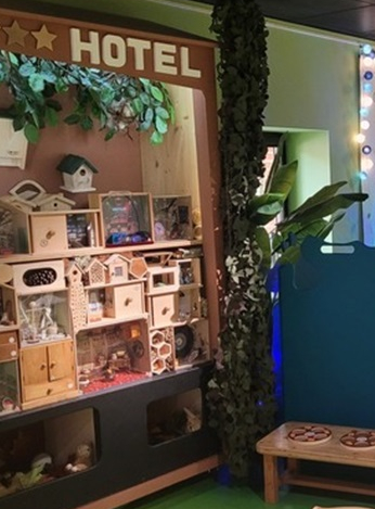 Atelier sur les mini-mondes pour les tout-petits au Muséum de Toulouse
