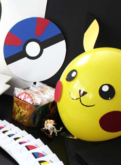 Anniversaire thème Pokémon