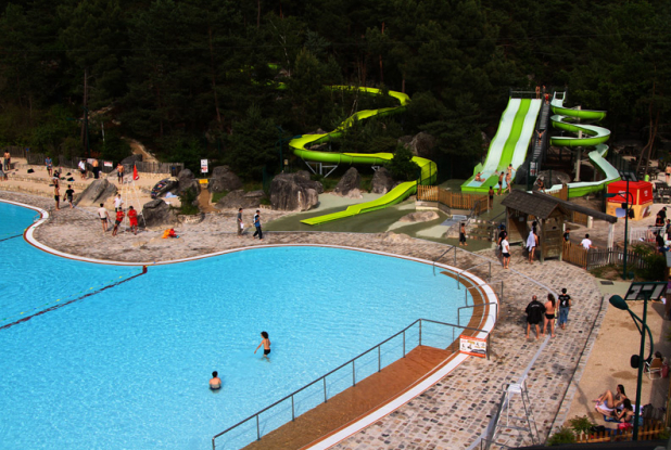 Ile de Loisirs de Buthiers - Baignade en été
